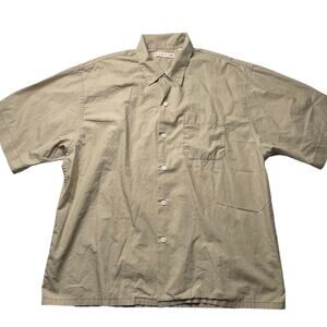 Marni Beige Short Sleeve Button-Down Shirt